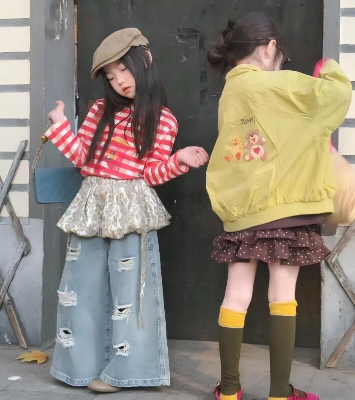 2026新作JS★子供服　トップス&ズボン&スカート&コート分けて★90cm〜140cm
