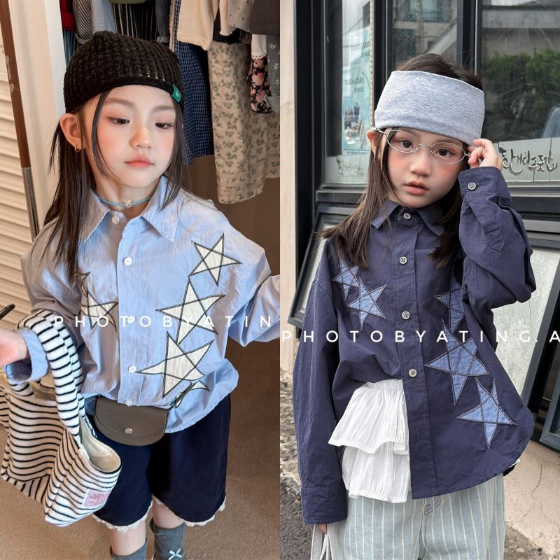 「2026」子供服★トップス★長袖シャツ★韓国風子供服★2色80cm〜130cm