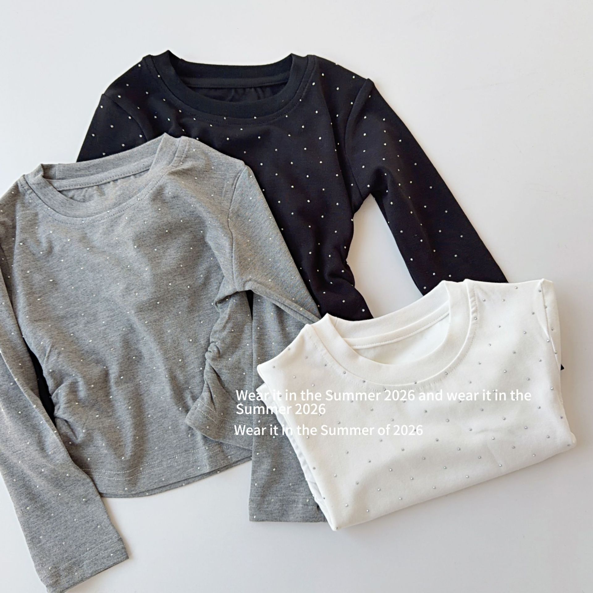 2026★春秋新作★韓国風子供服★トップス★90cm〜150cm 3色