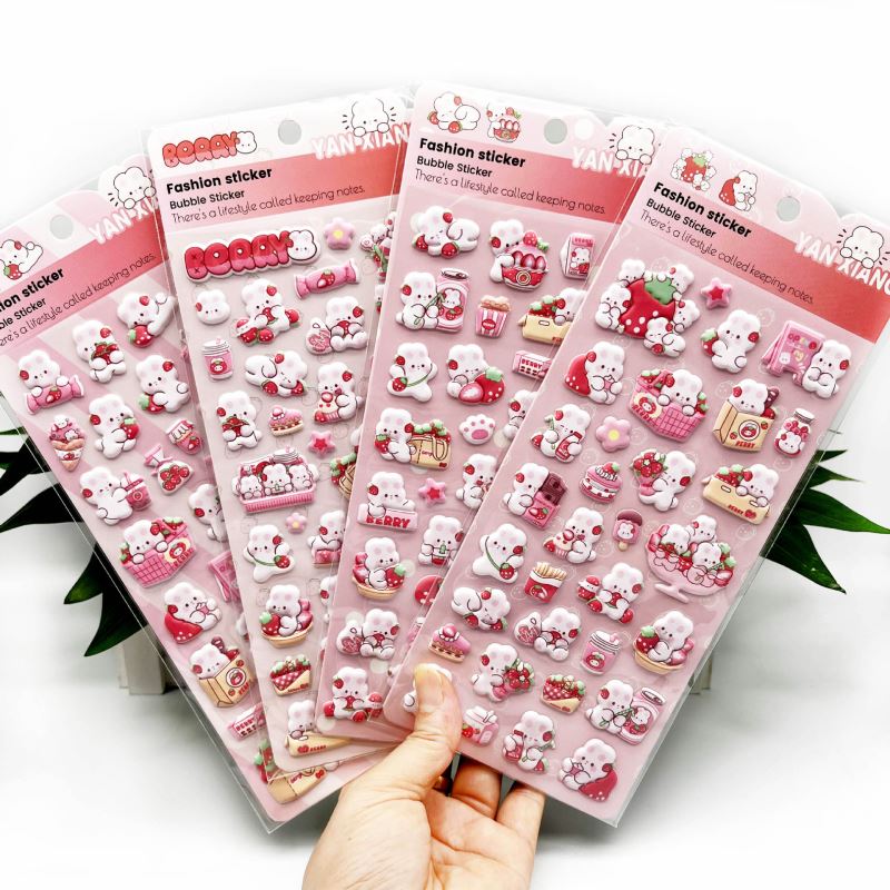 シール★DIY★手帳素材★ステッカー★3D★可愛い★キッズ★飾り