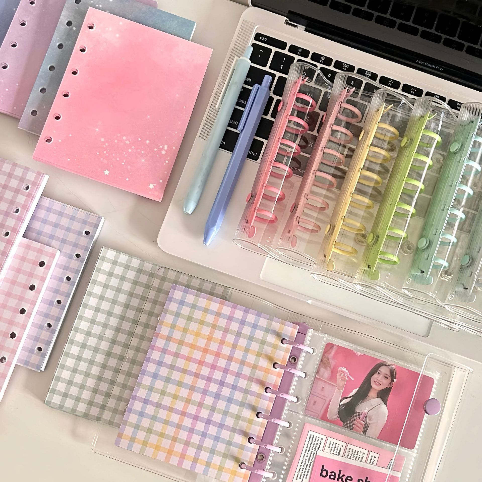 ルーズリーフバインダー★文具★リングファイル★ノートカバー★リフィル式手帳