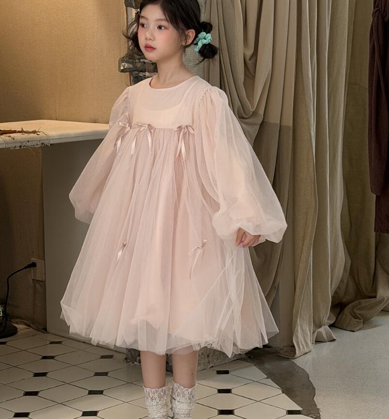 2026新品H★子供服　ワンピース★100cm〜160cm 2色