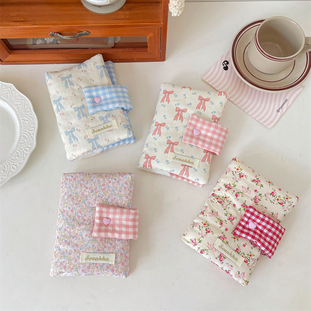 布製手帳カバー★日記手帳ケース★学生用ルーズリーフノート★