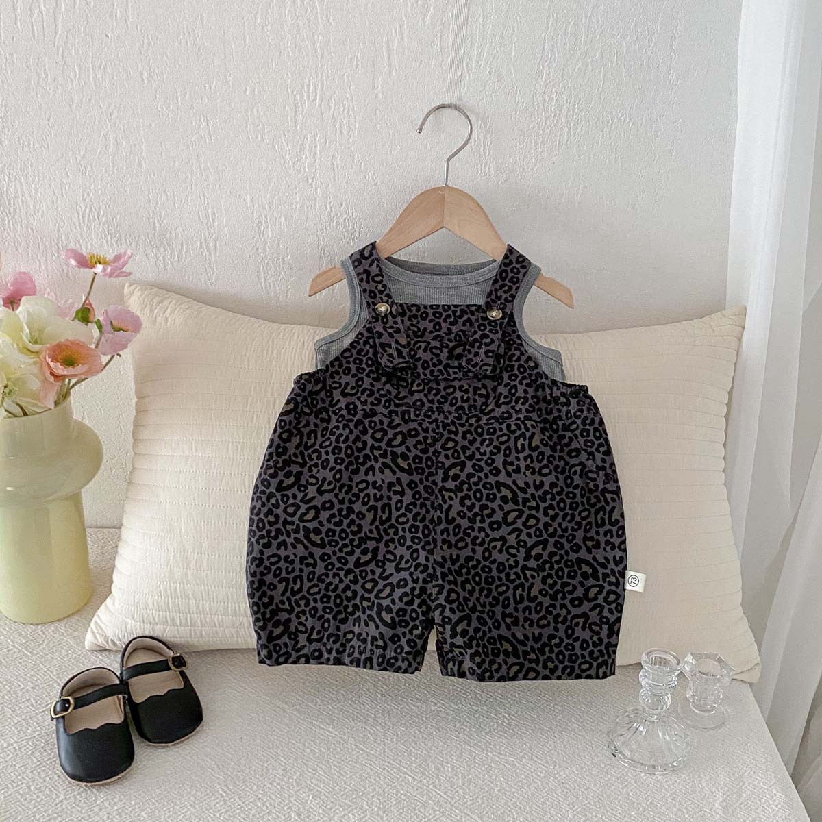 「2026」子供服★ベスト+サロペット★セットアップ★韓国風子供服★2色66cm〜90cm