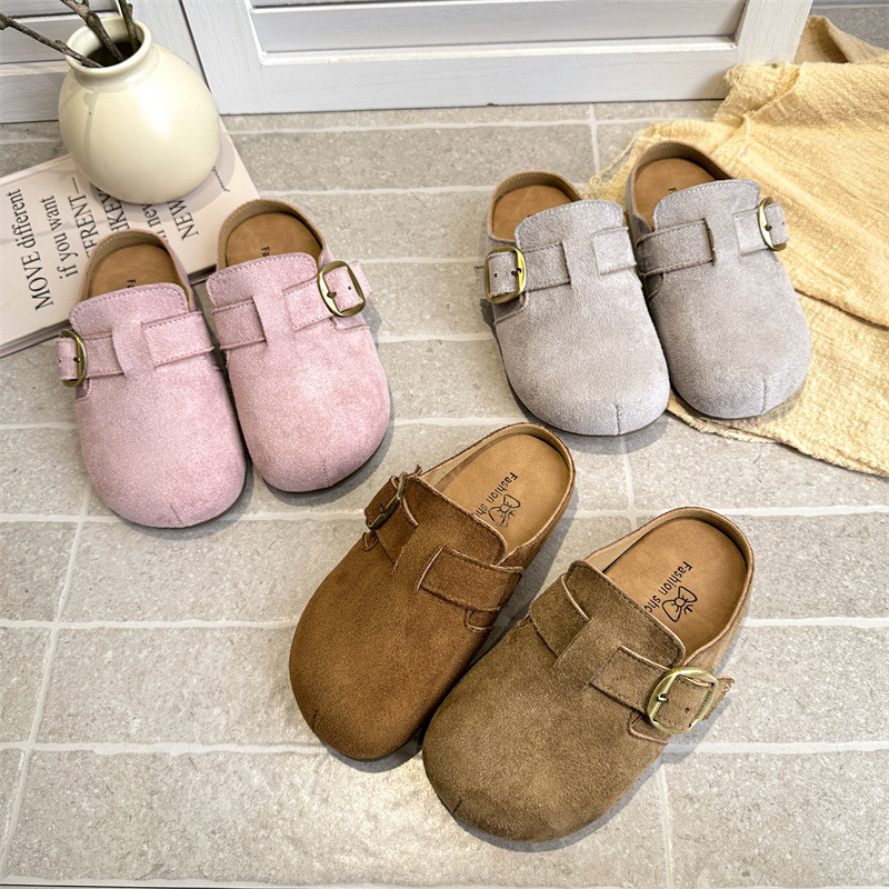 2026新入荷★子供靴★シューズ　スリッパ★26-27/内長17cm〜36-37/内長22cm 4色