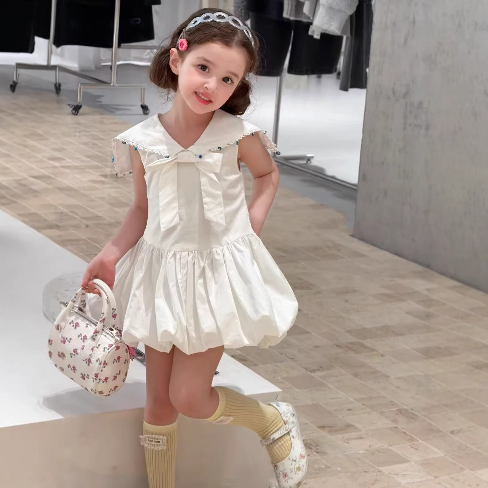 2026新品SC★子供服　ワンピース★7/95-100cm〜17/130-140cm