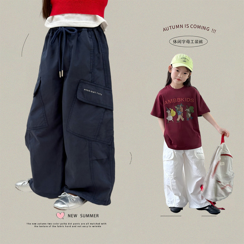 2026新入荷A★子供服　ズボン★100cm〜170cm 2色