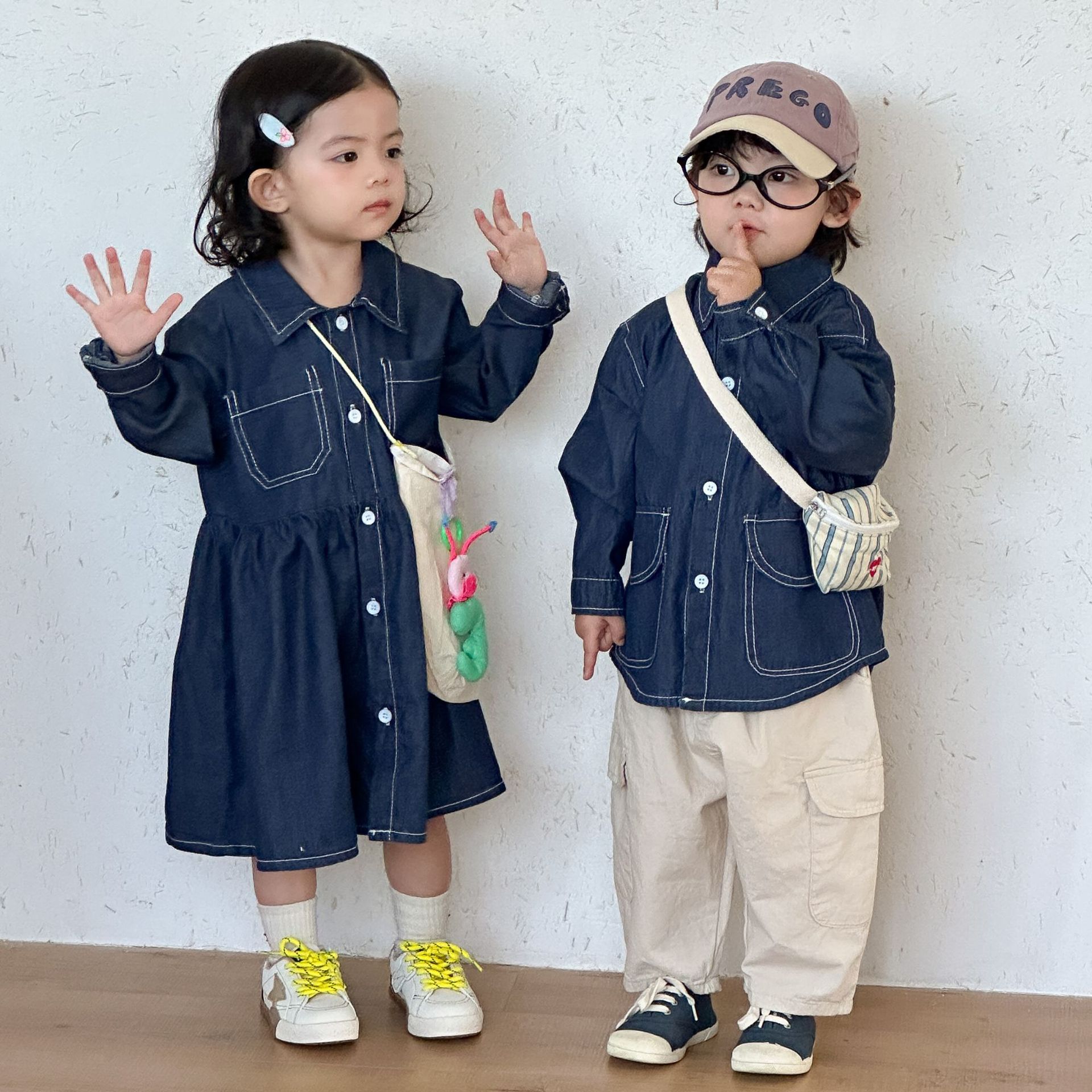 2026★夏新作★韓国風子供服★ワンピース★シャツ