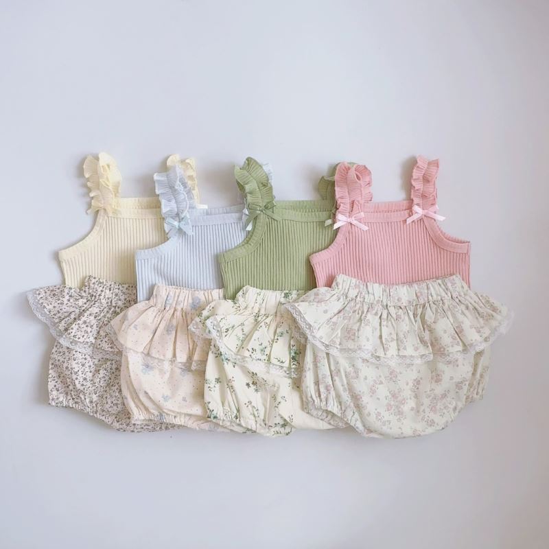 2026★夏新作★韓国風ベビー服★トップス+ズボン★73CM〜100cm 4色