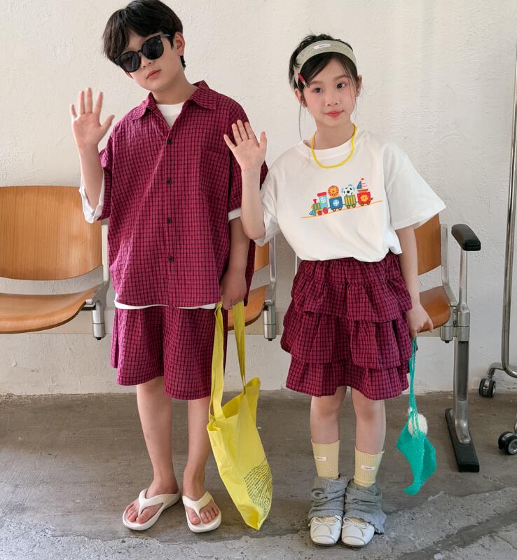 2026新品MXM★子供服　スカート&上下セット★100cm〜160cm