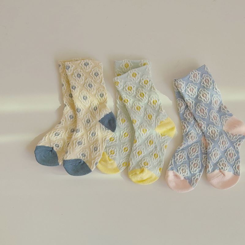 2026年★靴下★子供靴下　ソックス★S/1-3歳/M/3-5歳/L/5-7歳 3色