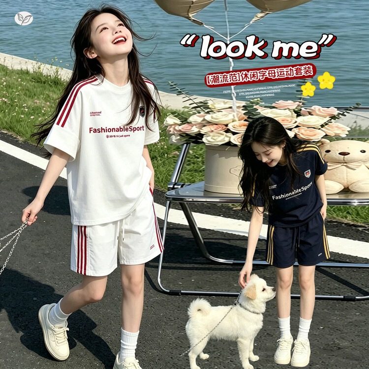 2026新品★子供服　セットアップ★120cm〜170cm 2色