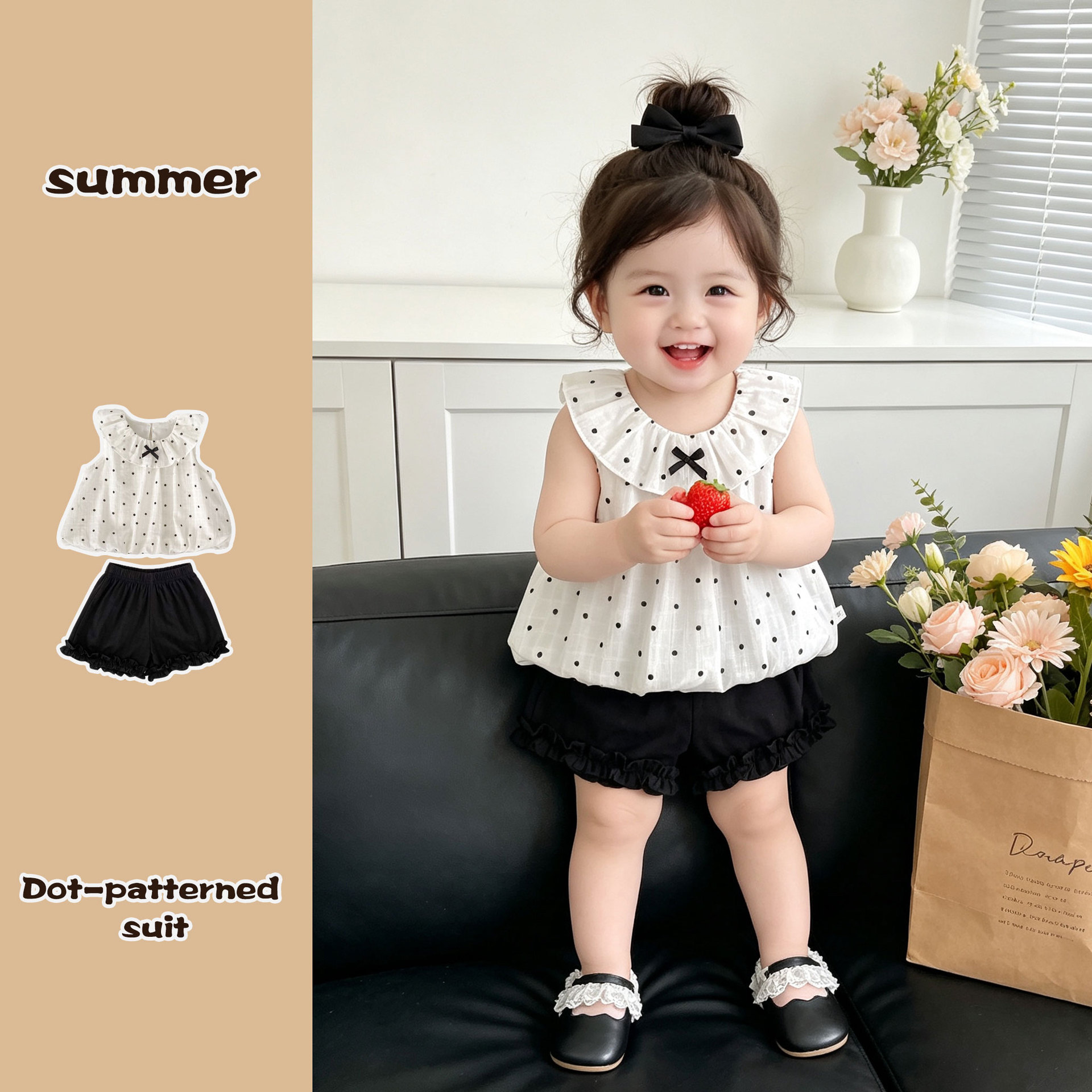 2026★夏新作★韓国風ベビー服★トップス+ズボン★73CM〜120cm
