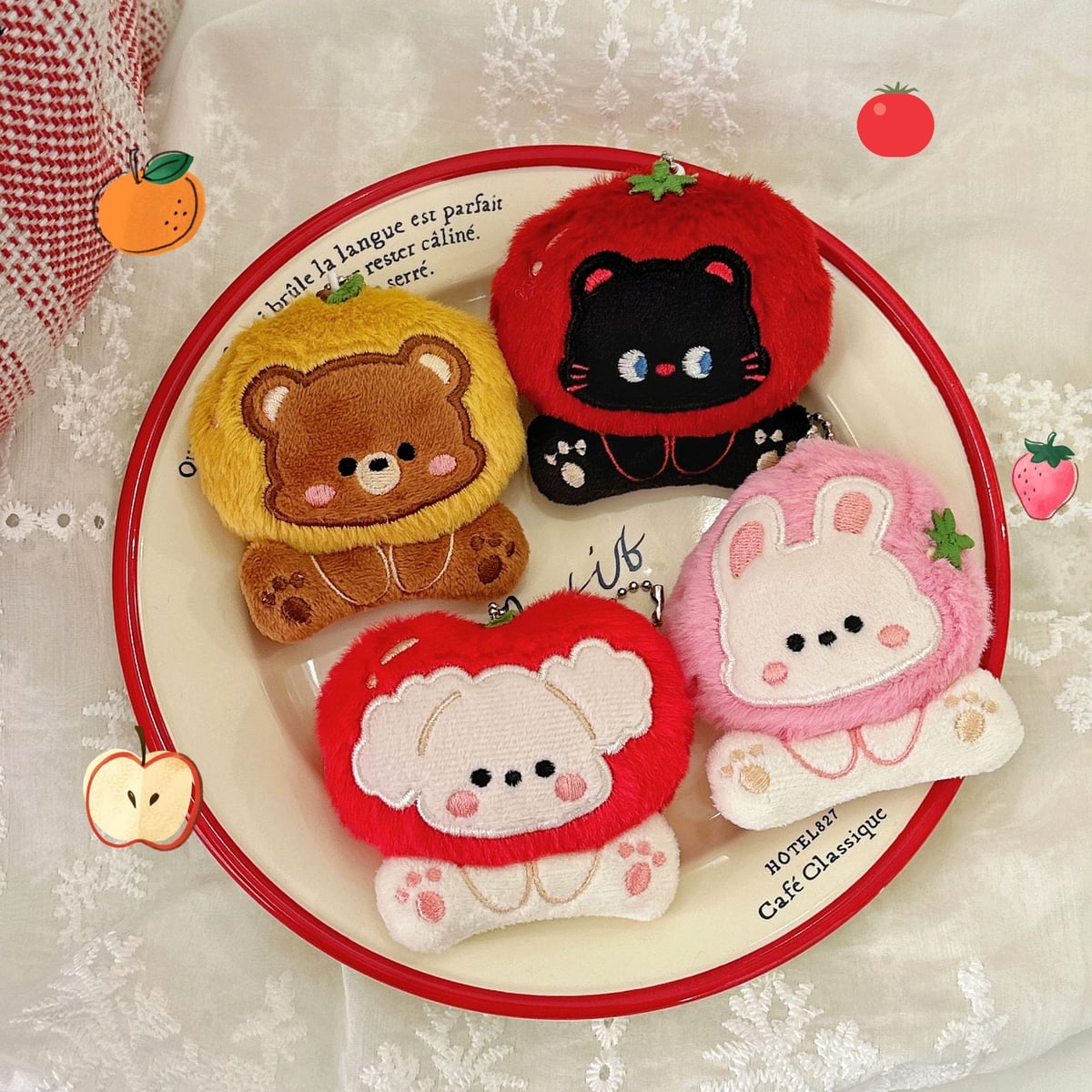 ★可愛いキーホルダー　装飾品★ぬいぐるみキーチェーン★バッグチャーム