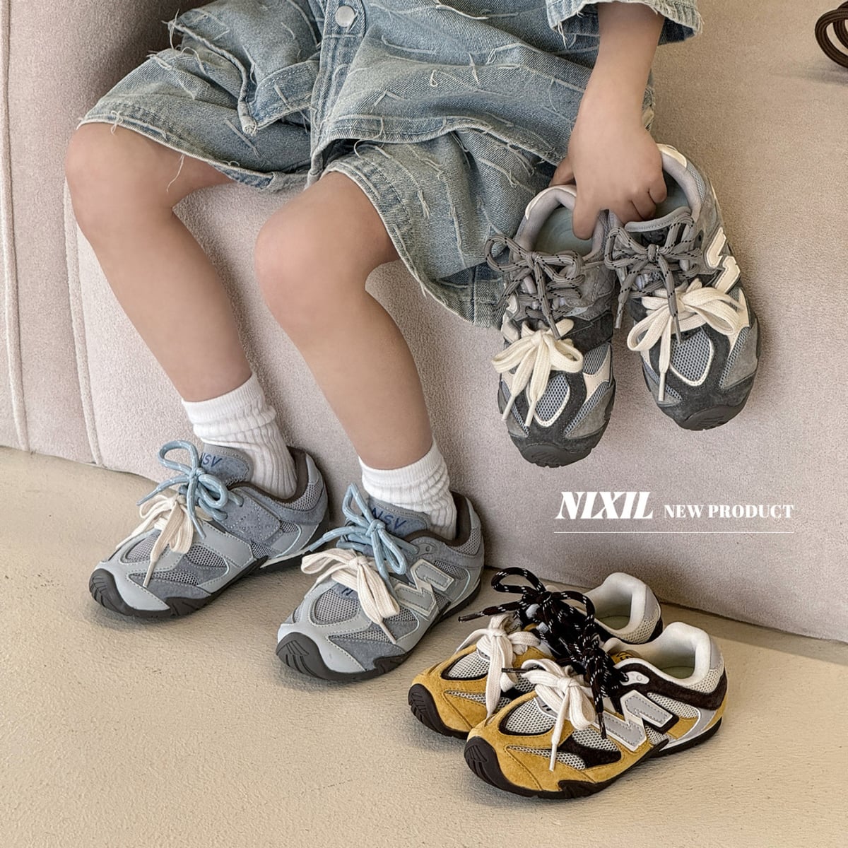 2026秋新入荷★子供靴★シューズ★26/16cm〜37/22cm 3色