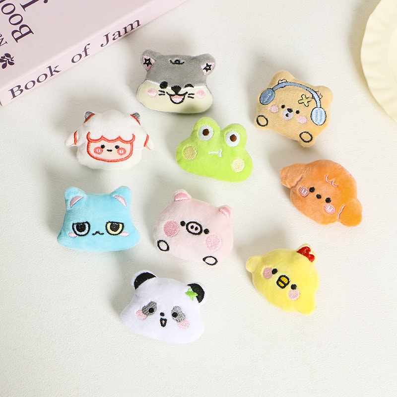 ★もこもこキーホルダー&ファー手芸パーツ&服飾アクセサリー　DIY パーツ★
