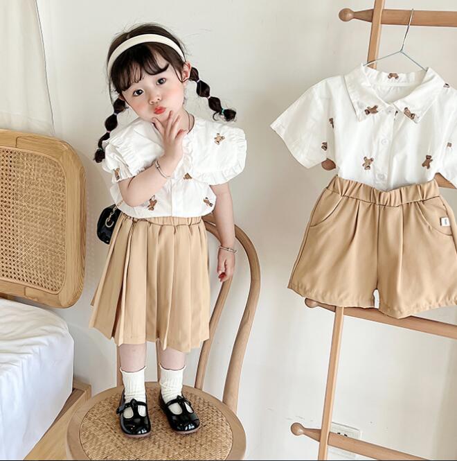 2022夏新品★子供服　トップス+ズボン　上下セット★80-130cm★