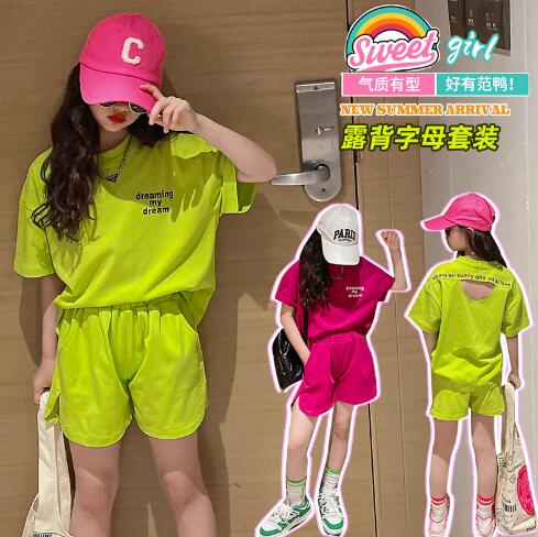 2022新品★子供服★トップス+ズボン　セットアップ　2色★120-170cm★