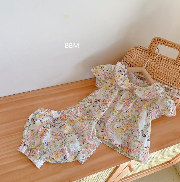 2022★春夏新作★韓国風子供服★トップス+ズボン2セット★可愛い★ベビー服★66-100CM