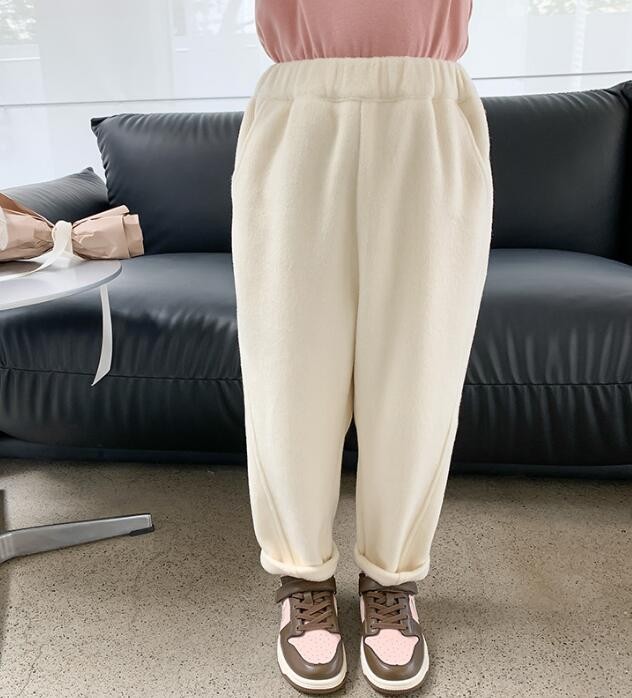 2022★秋冬新作★韓国風子供服★ボトムス★ズボン★厚手★2色80-150CM