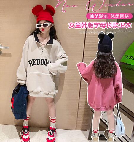 2022新品★子供服★裏起毛付きパーカー★120-170cm★2色