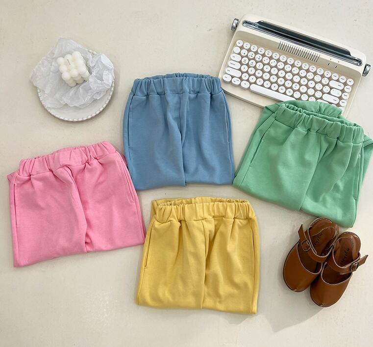 2023新品★子供服　ズボン★80-140cm★4色