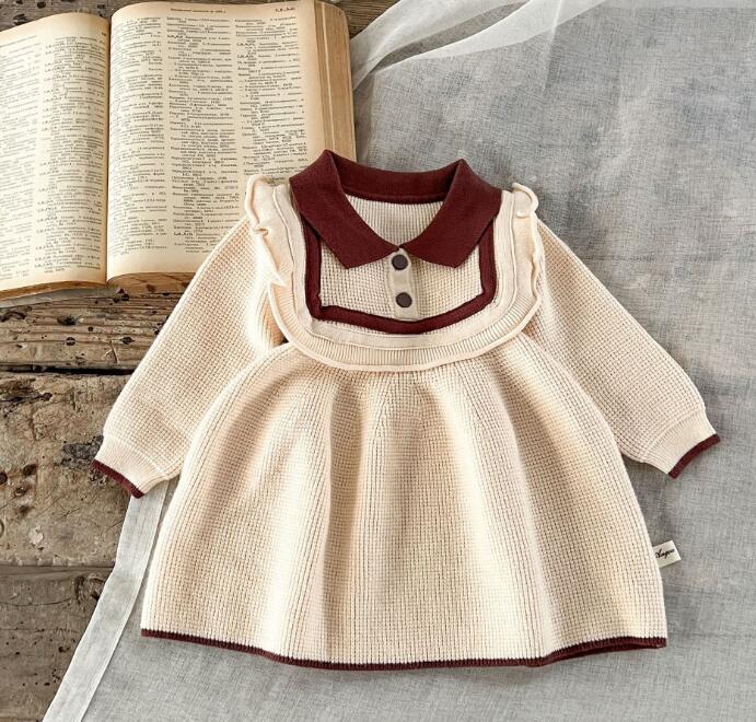 2023新作★ニット服★ワンピース★子供服★ベビー★可愛い★66-100CM