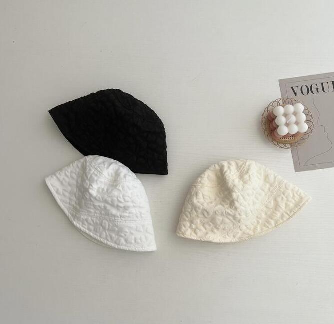 子供用★バケットハット★帽子★男女兼用★キッズ★カジュアル★無地★3色