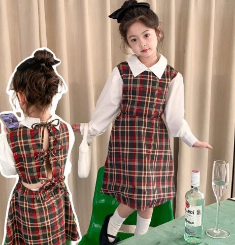 2023年★子供服　ワンピース★90-140cm★