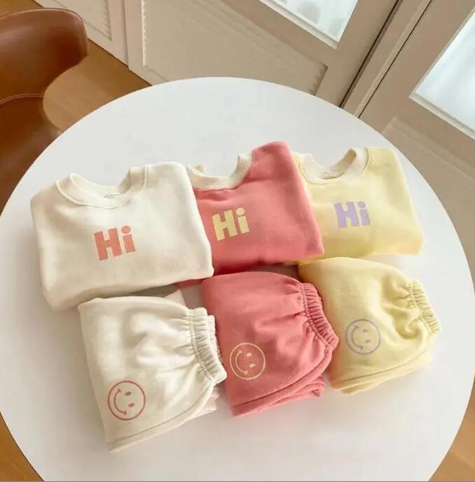 2023★春新作★韓国風子供服★トップス+ズボン2セット★3色80-120CM