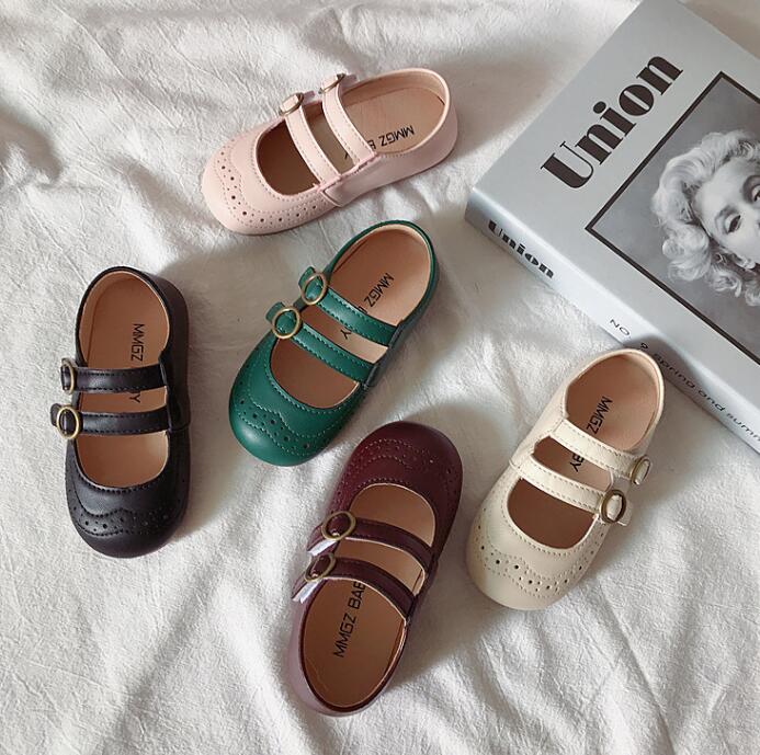 靴★子供靴★キッズ靴★シューズ★キッズ女の子★無地★カジュアル★5色「21-30#」