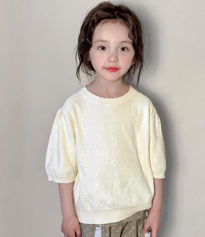 2023年★子供服　ニットトップス★90-140cm★