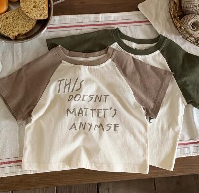 春新作★キッズ用アパレル★Tシャツ★短袖★80-130