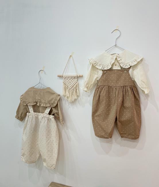 2023春新品★子供服　トップス　シャツ　73-100cm★2色