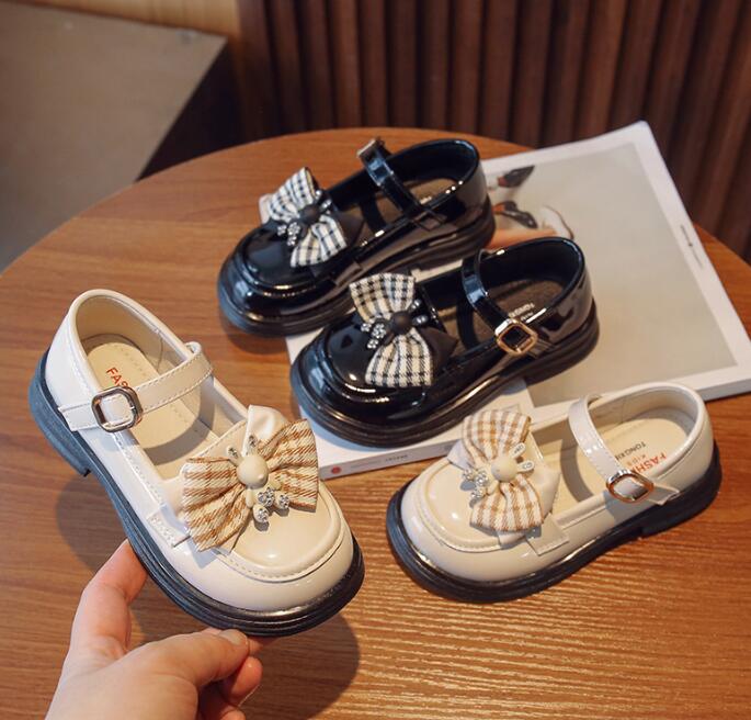 【子供靴】★シューズ★蝶結び★キッズ靴★靴★キッズ女の子★2色★26-36#