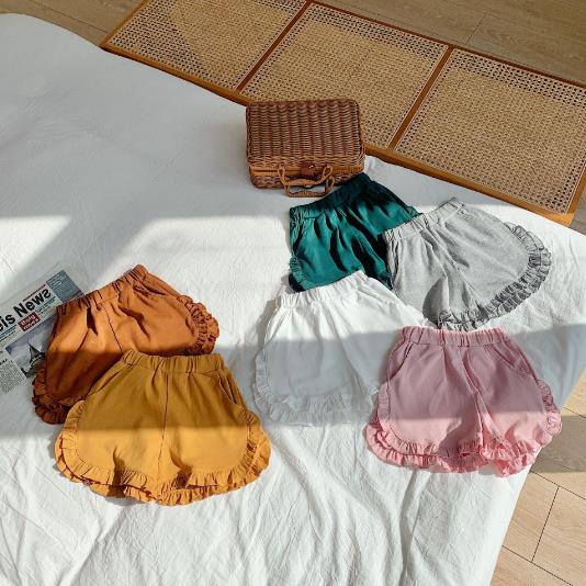 2023春夏新品★子供服　ボトムス　ショートパンツ　90-140cm★6色