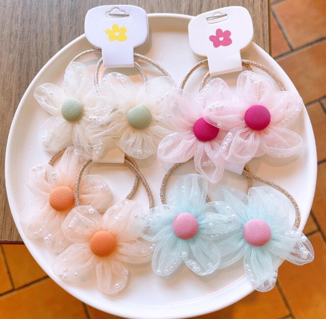 子供用★キッズ★髪飾り★まとめ髪用★ヘアアクセサリー★ヘアゴム★可愛い★多色