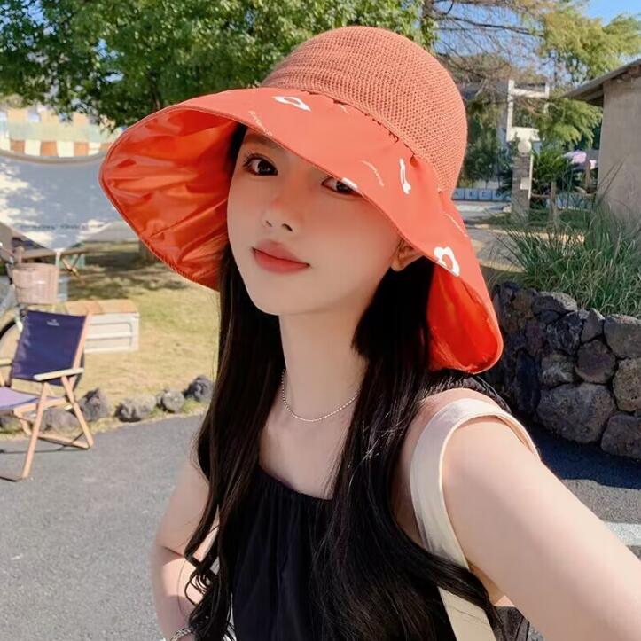 2023新作・日焼け止め・大人用帽子・バケットハット・キャップ・日系・ファッション・
