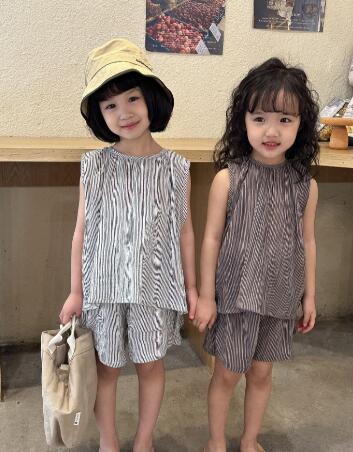 ★春夏新作★キッズ用アパレル★セットアップ★2点セット★80-150