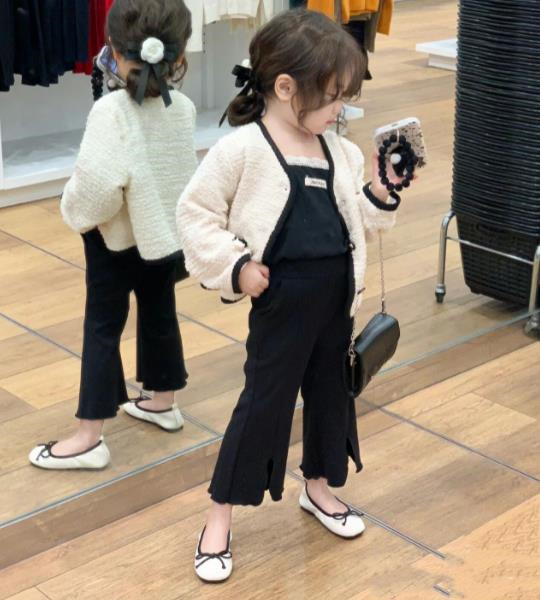 2023春新品★子供服　コート&キャミソール&ズボン　分けて販売　90-140cm