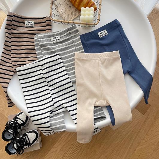 2023春新品★子供服　ボトムス　レギンス　66-100cm★5色
