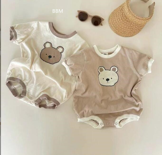 2023★春夏新作★韓国風ベビー服★ロンパース★2色66-90CM