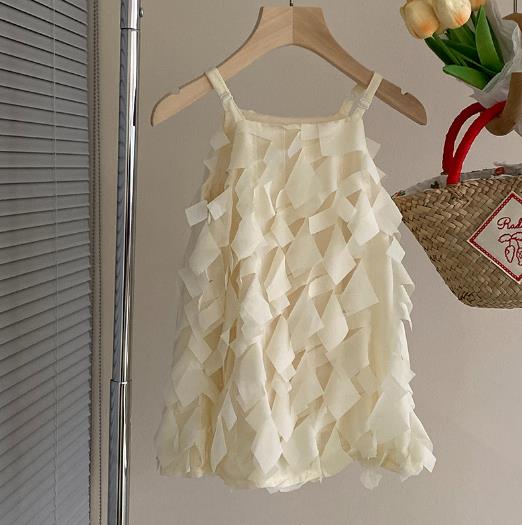 2023夏新品★子供服　吊りワンピース　90-140cm