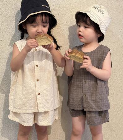 ★夏新作★キッズ用アパレル★セットアップ★80-150