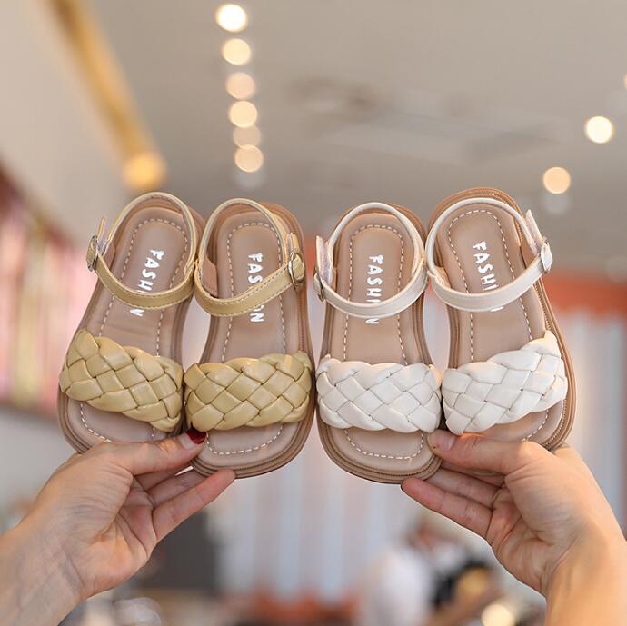 靴★子供靴★キッズ靴★サンダル★キッズ女の子★カジュアル★2色「21-30#」