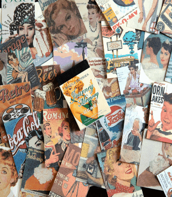 春夏新作 文具 素材紙メモ紙 手帳素材 アンティーク 植物花葉蝶鳥 切符 貝殻  幾何学 人物ポスター 80枚入