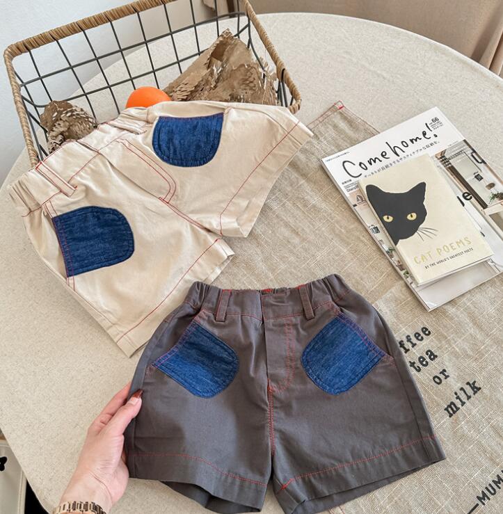 子供服★ショートパンツ★ボトムス★韓国風子供服★キッズ★男女兼用★2色★80-130CM