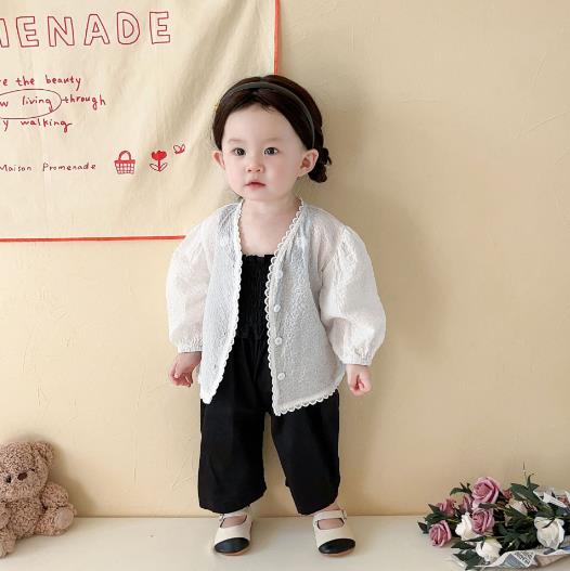 2023春新品★子供服　カーディガン&サロペット　分けて販売　73-120cm