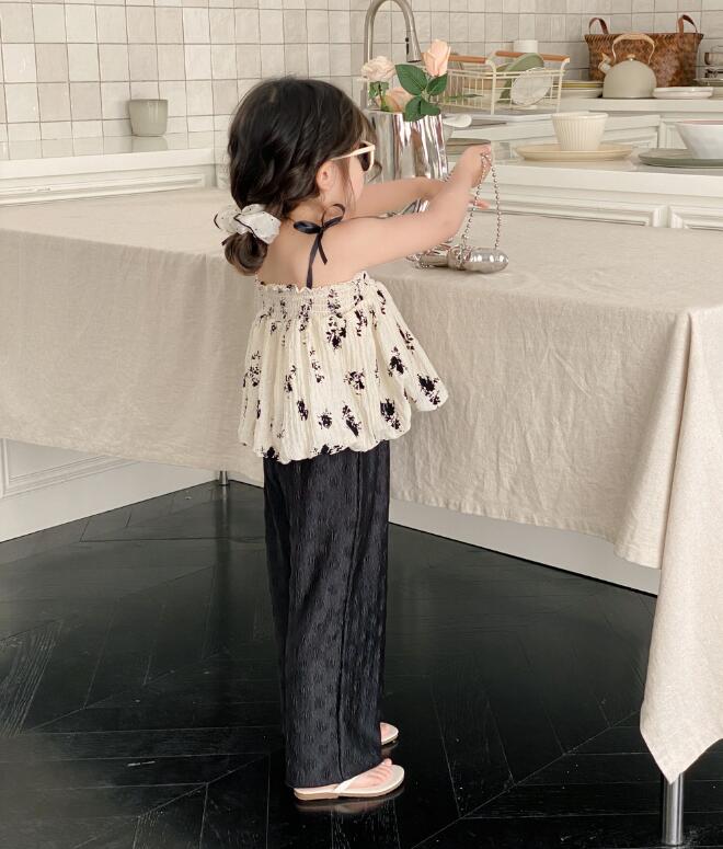 2023新品★子供服　トップス+ズボン　セットアップ★90-140cm★