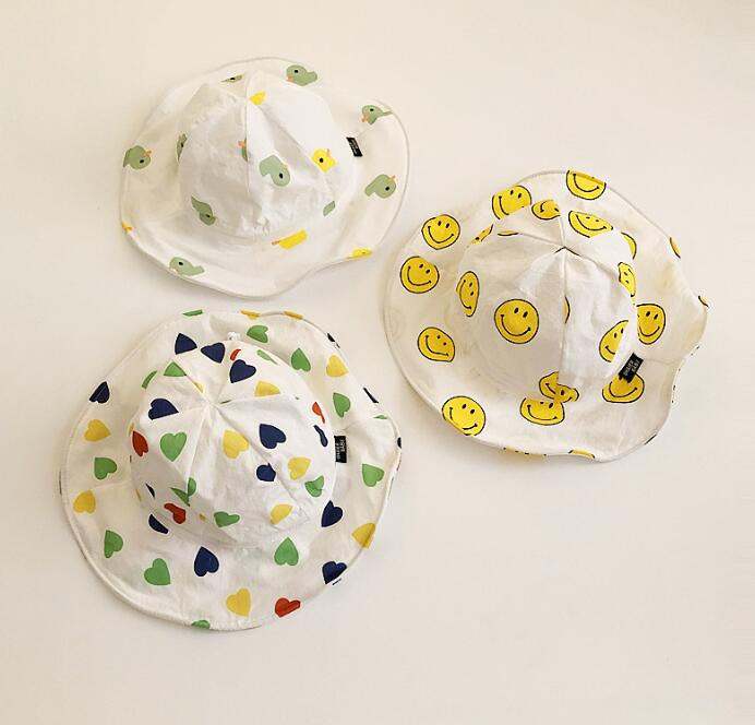 子供用★帽子★バケットハット★キッズ★男女兼用★日焼け防止★ベビー★薄手★4色